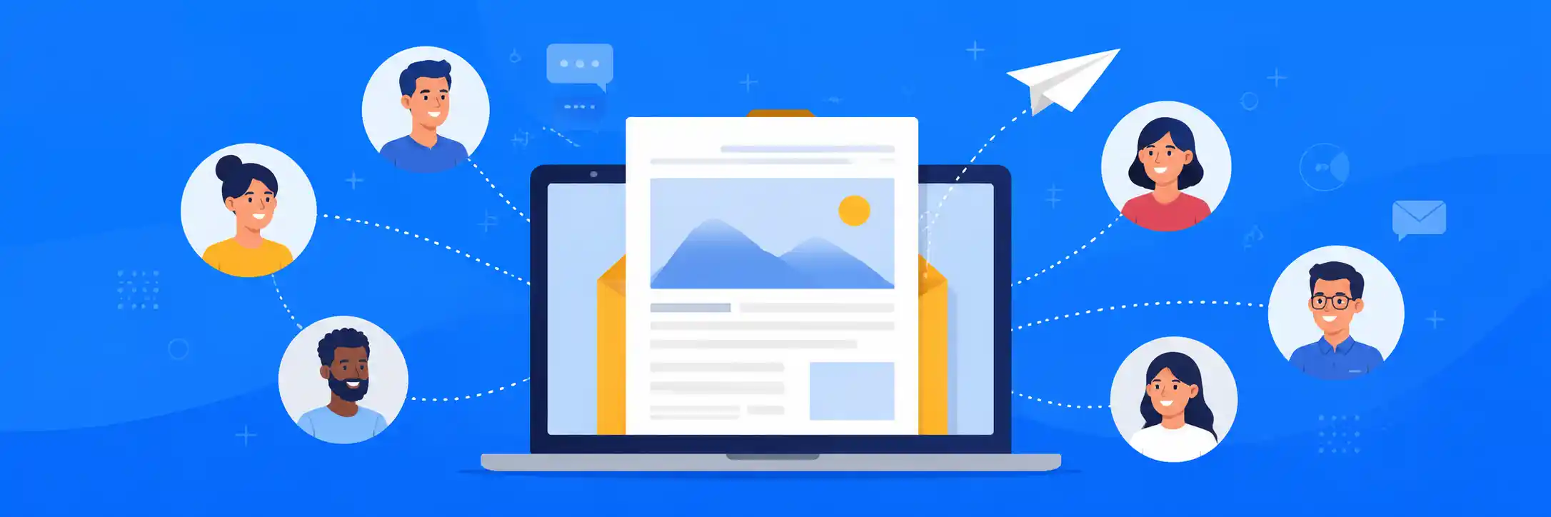 Internal newsletter placeholder